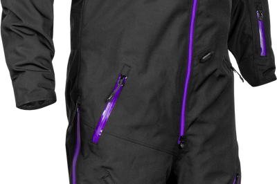 Fly Racing Cobalt Shell Monosuit Black/red Xl - Black/Purple / 2X-Large