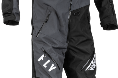 Fly Racing Cobalt Shell Monosuit Olive/grey Xl - Black/Grey / Large - Apparel Collection
