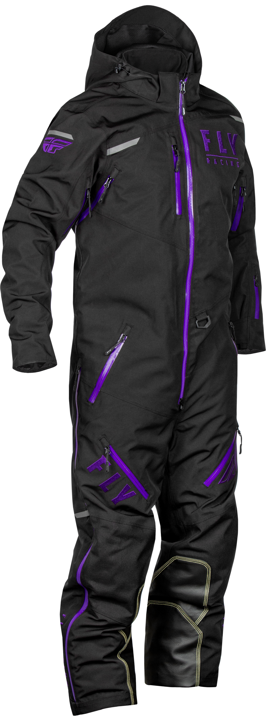 Fly Racing Cobalt Shell Sb Monosuit Black/red Xl - Black/Purple / 2X-Large