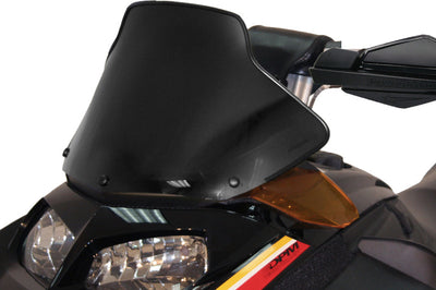 Powermadd Cobra W/s Low Smoke 14’’ - Matte Black - Snowmobile Collection