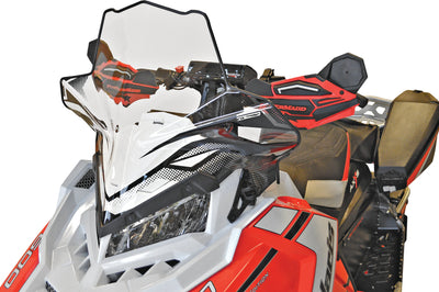 Powermadd Cobra W/s Mid Clear 18.5’’ Pol Axys - Snowmobile Collection