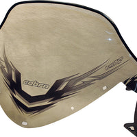 Powermadd Cobra W/s Mid Clear/blk 13’’ Pol Iq - Snowmobile Collection