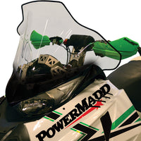 Powermadd Cobra W/s Mid Clear/blk 17’’ A/c Procross/proclimb - Snowmobile Collection