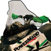 Powermadd Cobra W/s Tall Clear/blk 19’’ A/c Procross/proclimb - Snowmobile Collection