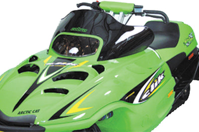 Powermadd Cobra W/s X-low Black 10.25’’ A/c Zr3 - Snowmobile Collection