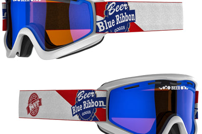 Beer Optics Cold Pbrb Goggle Blue Mirror - Apparel Collection