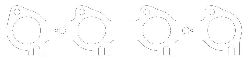 Cometic Gasket 91-01 Ford 4.6L SOHC / 99 + 5.4L Triton.030 inch MLS Exhaust Gaskets (Pair) - Mufflers & Tips