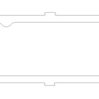 Cometic Gasket Buick V6 192ci/231ci/252ci.188in Thick Valve Cover - Engine Components