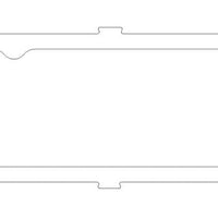 Cometic Gasket Buick V6 192ci/231ci/252ci.188in Thick Valve Cover - Engine Components
