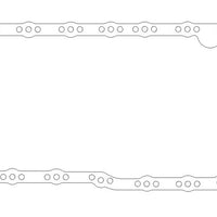 Cometic Gasket Buick V6 20 Bolt.094in KF Oil Pan - Engine Components