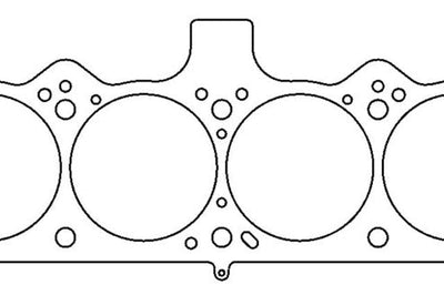 Cometic Gasket Chrysler 318/340/360 4.080inch Bore.051 Thickness MLS Headgasket - Engine Components