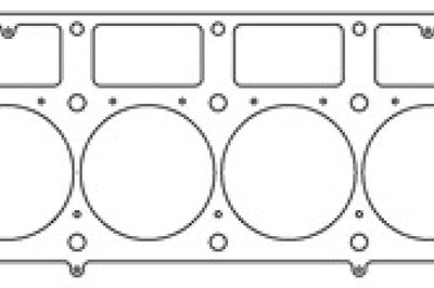 Cometic Gasket GM LS1 (w/M.I.D. Sleeves) 3.910 inch Bore.040 MLS Headgasket - Engine Components