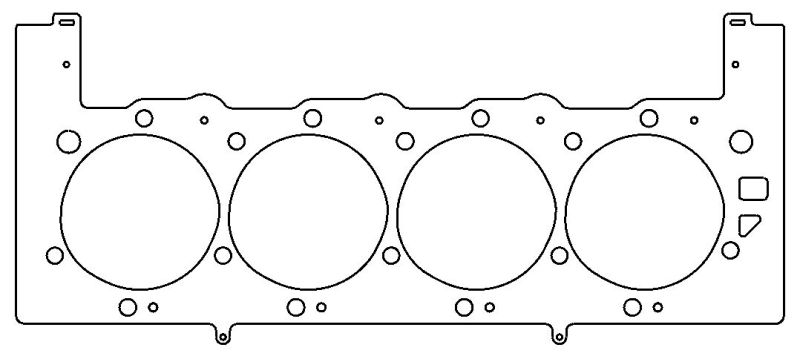 Cometic Gasket GM/Mercury 8.1L 496ci 4.280in.060 inch MLS Headgasket - LH - Engine Components