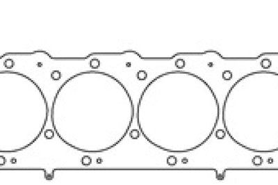 Cometic Gasket GM/Mercury 8.1L 496ci 4.280in.060 inch MLS Headgasket - RH - Engine Components