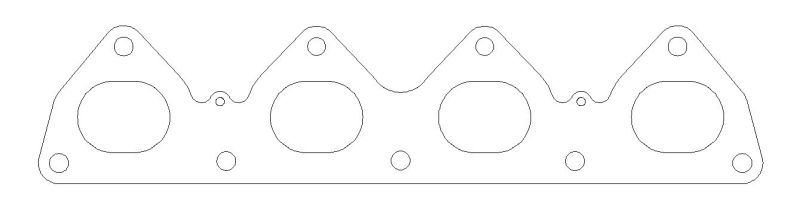 Cometic Gasket Honda All H22S 92-01.030 inch MLS Exhaust Manifold 1.770 X 1.380 Port - Mufflers & Tips