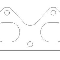 Cometic Gasket Honda All H22S 92-01.030 inch MLS Exhaust Manifold 1.770 X 1.380 Port - Mufflers & Tips