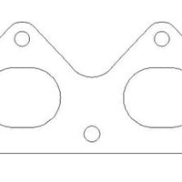 Cometic Gasket Honda All H22S 92-01.030 inch MLS Exhaust Manifold 1.770 X 1.380 Port - Mufflers & Tips