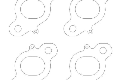 Cometic Gasket Nissan CA18 DET.030 inch DOHC Exhaust (4 pcs per Kit) - Mufflers & Tips