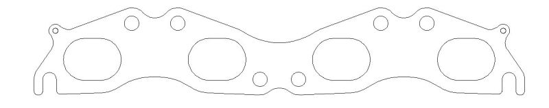 Cometic Gasket Nissan SR20DE/T 91-02 Exhaust.030 inch MLS Head 2.050 X 1.580 Port - Engine Components
