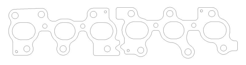 Cometic Gasket Toyota 2JZGTE 93-UP 2 PC. Exhaust Manifold.030 inch 1.600 X 1.220 Port - Mufflers & Tips