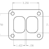 Cometic Gasket Turbo FLG T-Series Exhaust Inlet.010in - Mufflers & Tips