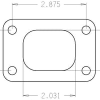 Cometic Gasket Turbo FLG T25 Garrett Turbine Inlet Exhaust - Mufflers & Tips