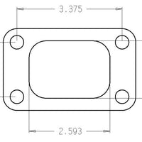 Cometic Gasket Turbo FLG T3/T4 Turbine Inlet Exhaust - Mufflers & Tips