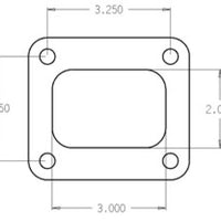 Cometic Gasket Turbo FLG T4 Garrett Exh Inlet.010in Exhaust - Mufflers & Tips