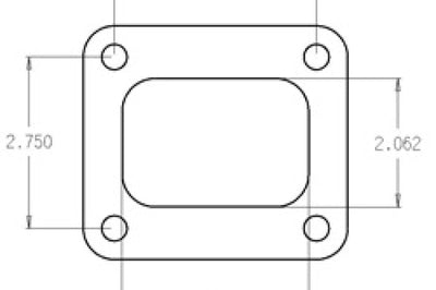 Cometic Gasket Turbo FLG T4 Garrett Exh Inlet.010in Exhaust - Mufflers & Tips