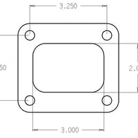 Cometic Gasket Turbo FLG T4 Garrett Exh Inlet.010in Exhaust - Mufflers & Tips