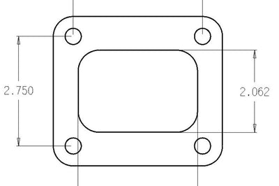 Cometic Gasket Turbo FLG T4 Garrett Exh Inlet.010in Exhaust - Mufflers & Tips