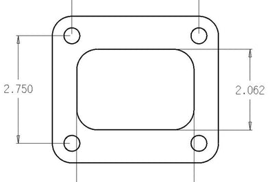 Cometic Gasket Turbo FLG T4 Garrett Exh Inlet.010in Exhaust - Mufflers & Tips