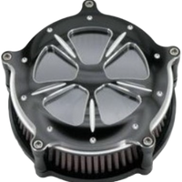 HARDDRIVE Commodore Air Cleaner Kit Black Contrast W/ Clear Window