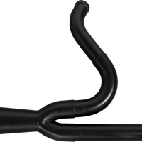 TBR Comp S 2 1 Tc Softail 00 17 Black W/Cf Endcap - Exhaust