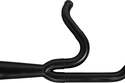 TBR Comp S 2 1 Tc Softail 00 17 Black W/Cf Endcap - Exhaust