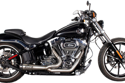 Tbr Comp S 2in1 Carbon Tip 00-17 Softail Stainless - Harddrive Products