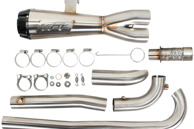 Tbr Comp S 2in1 Exh Sportster Brushed W/cf End Cap - Harddrive Products