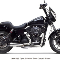Tbr Comp S 2in1 Exhaust Dyna Brushed W/cf End Cap - Harddrive Products
