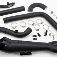 Tbr Comp S 2in1 Exhaust Dyna W/turnout Black - Harddrive Products