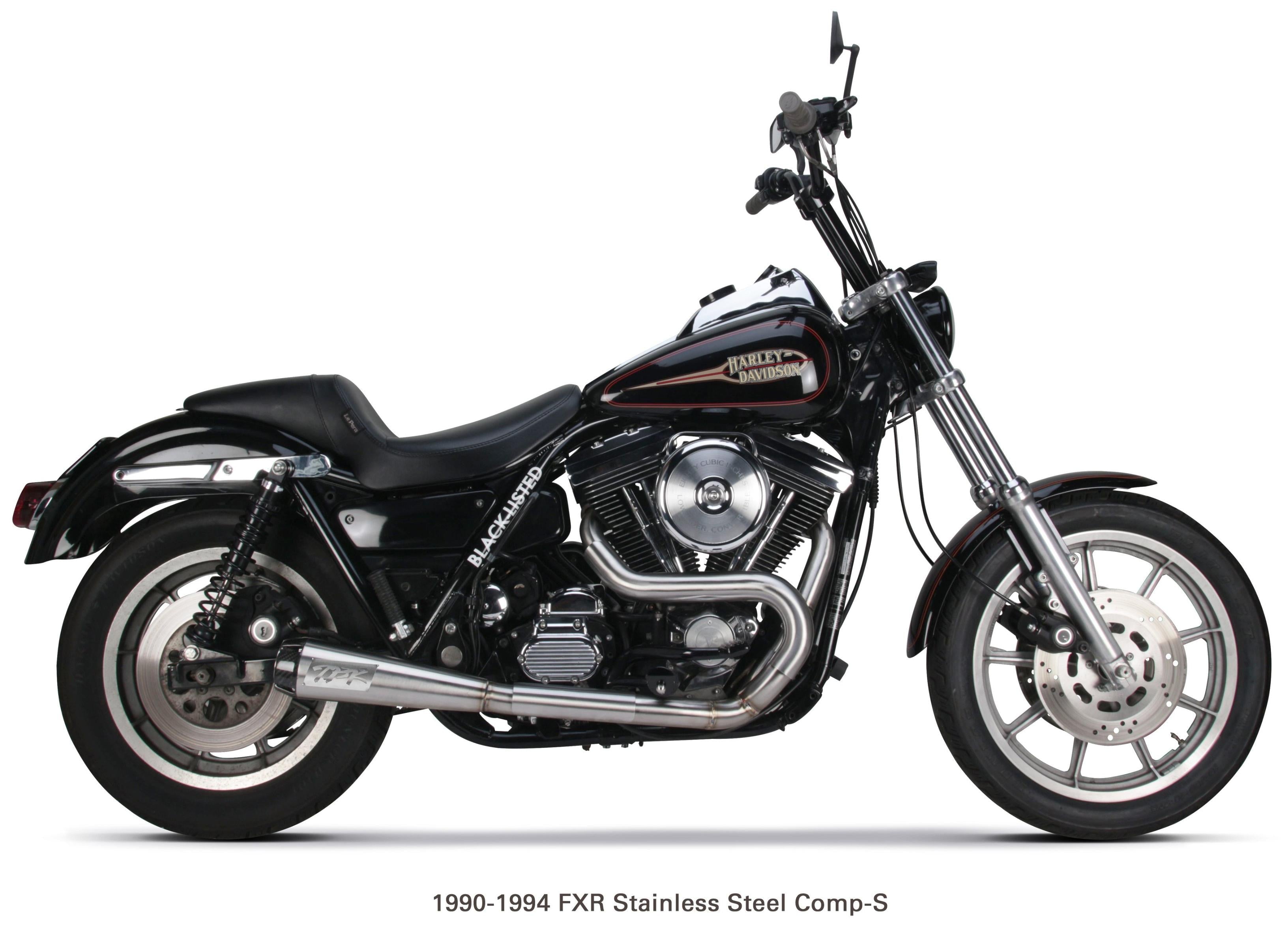 Tbr Comp S 2in1 Exhaust Fxr Brushed W/cf End Cap - Harddrive Products