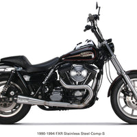 Tbr Comp S 2in1 Exhaust Fxr Brushed W/cf End Cap - Harddrive Products