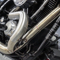 Tbr Comp S 2in1 Exhaust Fxr Brushed W/cf End Cap - Harddrive Products