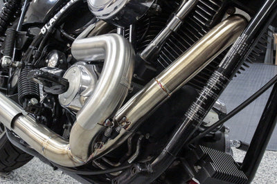 Tbr Comp S 2in1 Exhaust Fxr Brushed W/cf End Cap - Harddrive Products