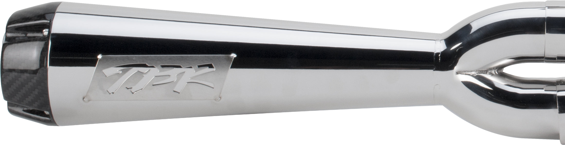 Tbr Comp S 2in1 Exhaust Softail Polished W/cf End Cap - Harddrive Products