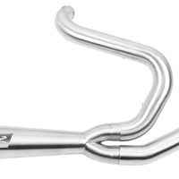 Tbr Comp S 2in1 Exhaust Sportster Brushed W/cf End Cap - Harddrive Products