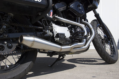 Tbr Comp S 2in1 Exhaust Sportster Gen 2 Brushed - Harddrive Products