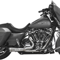 Tbr Comp S 2in1 Exhaust Touring M8 Brushed W/turnout - Harddrive Products