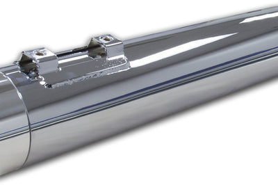 Tbr Comp S 2in1 Exhaust Touring M8 Chrome W/pol Slash End Cap - Harddrive Products