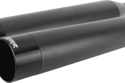 TBR Comp S Slip On M8 Flh/Flt Black W/Black Endcap - Exhaust