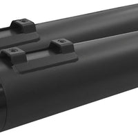 TBR Comp S Slip On M8 Flh/Flt Black W/Slash Endcap - Exhaust